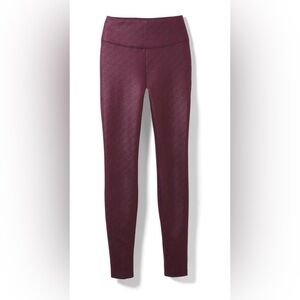 WHBM Runway Leggings Burgundy Snake